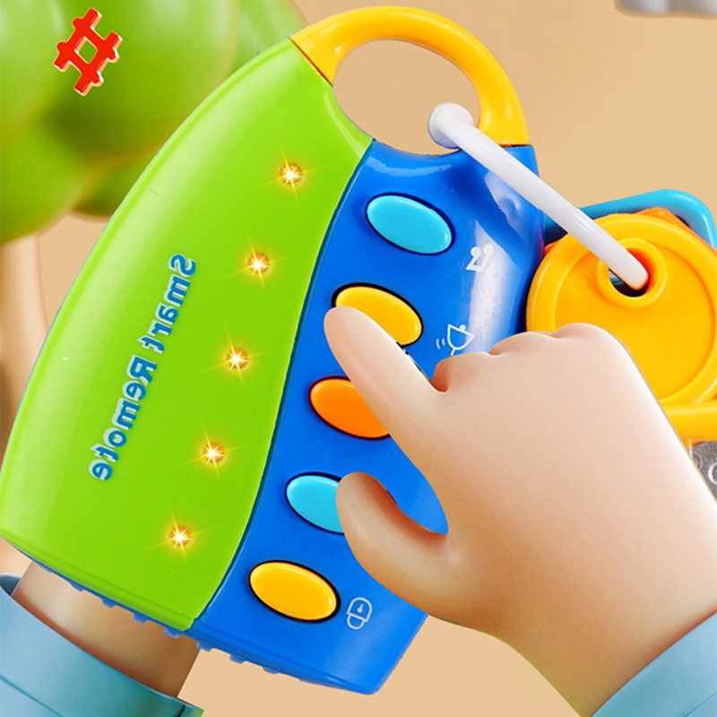 🚗🛒 -60% ! 🔑 Clé de Voiture Simulée Éducative pour Tout-Petits – Sons Réalistes, Lumières Douces & Sécuritaire.