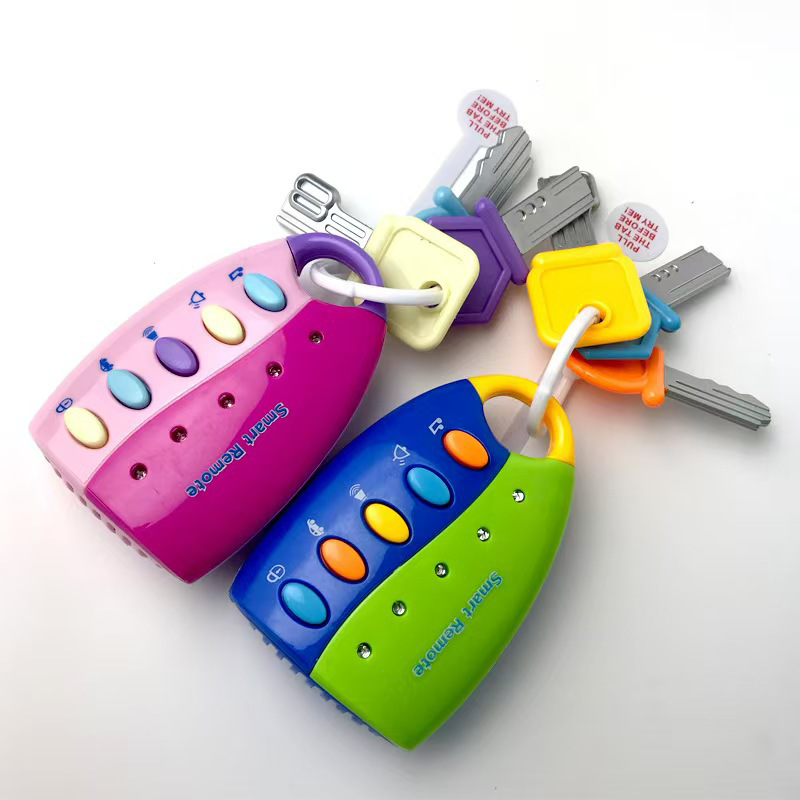 🚗🛒 -60% ! 🔑 Clé de Voiture Simulée Éducative pour Tout-Petits – Sons Réalistes, Lumières Douces & Sécuritaire.