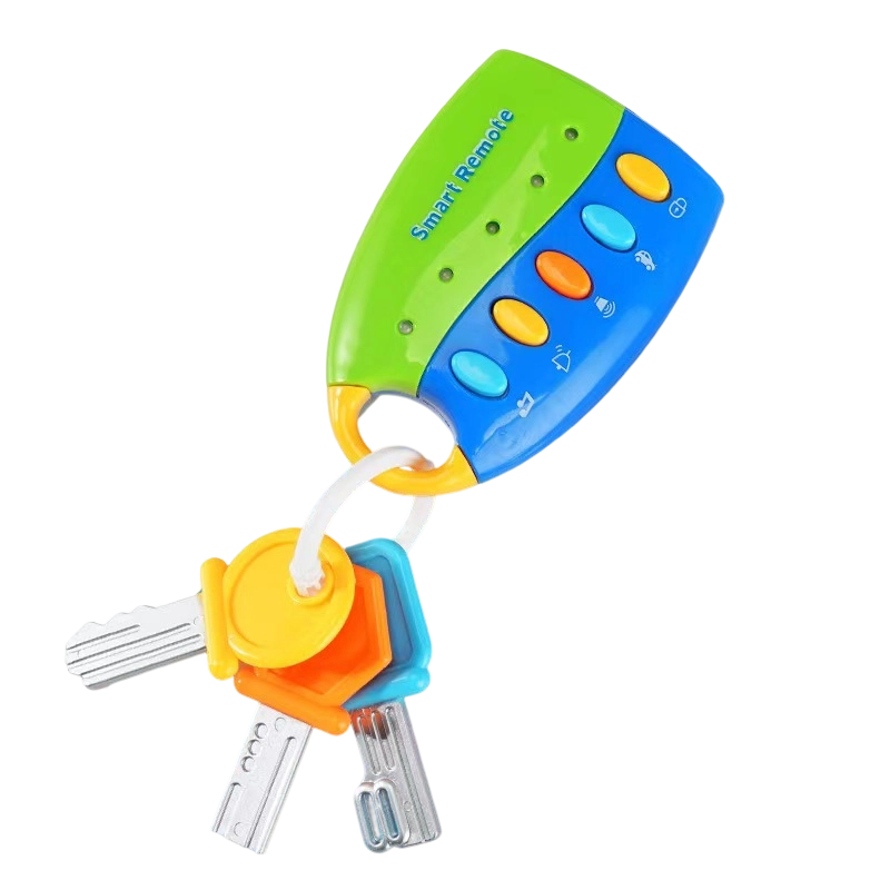 🚗🛒 -60% ! 🔑 Clé de Voiture Simulée Éducative pour Tout-Petits – Sons Réalistes, Lumières Douces & Sécuritaire.
