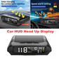 📢📢40 % DE RÉDUCTION !! ⏰HUD Solaire GPS pour Voiture – Double Charge & Détection de Vibration for Vitesse et Heure en Affichage Clair 🚗✨