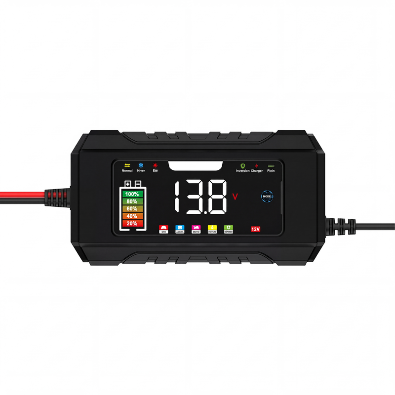🔌 PROMO LIMITÉE 50% DE RÉDUCTION ! ⚡ Chargeur de Batterie Intelligent 12V 6A – Réparateur, Sécurisé, Intuitif 🚗