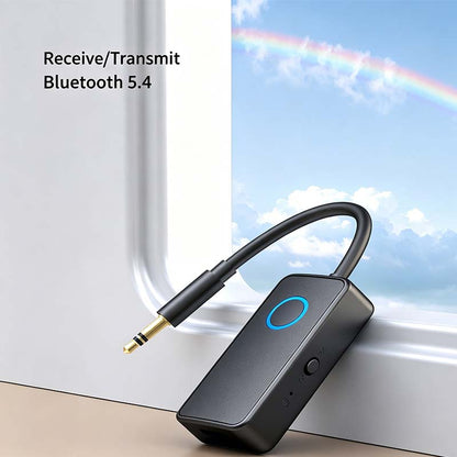 ⚡🎵 Récepteur/émetteur Bluetooth 5.4 – Mode TX/RX, connexion stable, synchronisation parfaite pour les films et les jeux, dites adieu aux câbles et au retard audio 🎮✨