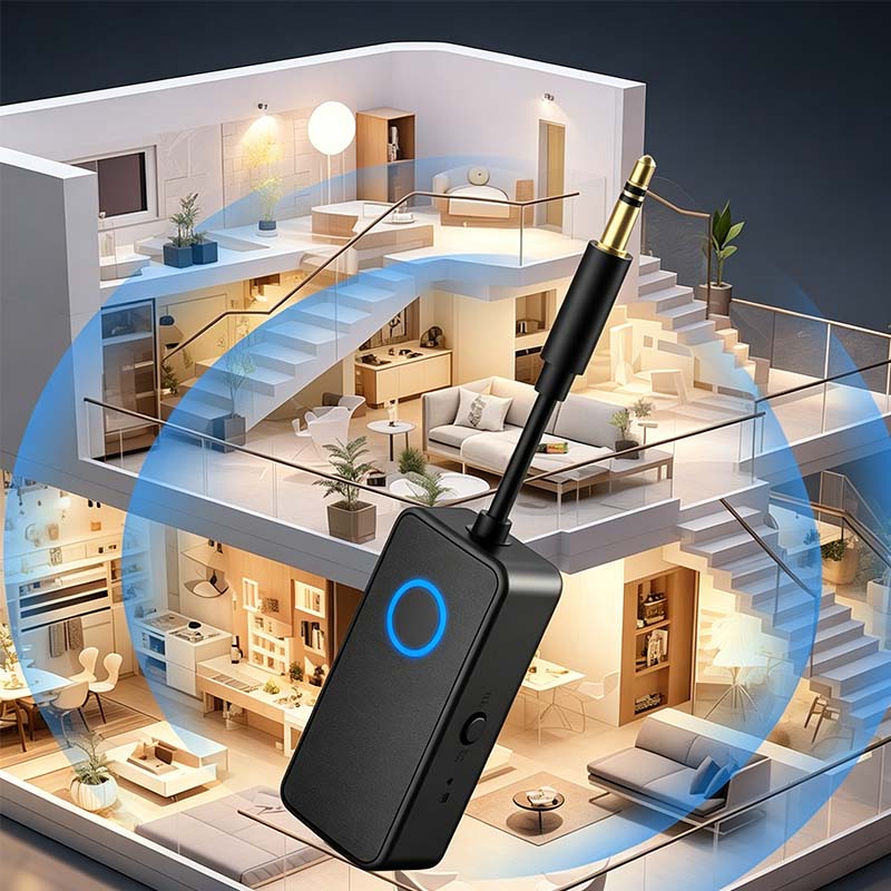⚡🎵 Récepteur/émetteur Bluetooth 5.4 – Mode TX/RX, connexion stable, synchronisation parfaite pour les films et les jeux, dites adieu aux câbles et au retard audio 🎮✨