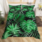 📢📢50% DE RÉDUCTION !! ⏰Parure de Lit Motif Feuilles de Palmier Tropical