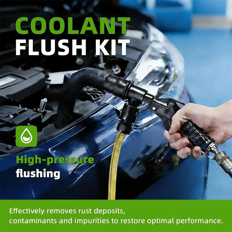 💨🔧 Pistolet de rinçage pneumatique pour radiateur – Nettoyage en profondeur, élimine rouille et dépôts, l’outil pro pour un circuit de refroidissement propre et efficace, à l’atelier ou au garage 🚗💦