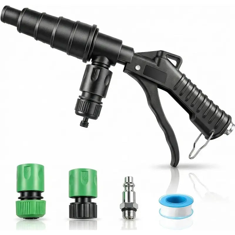 💨🔧 Pistolet de rinçage pneumatique pour radiateur – Nettoyage en profondeur, élimine rouille et dépôts, l’outil pro pour un circuit de refroidissement propre et efficace, à l’atelier ou au garage 🚗💦