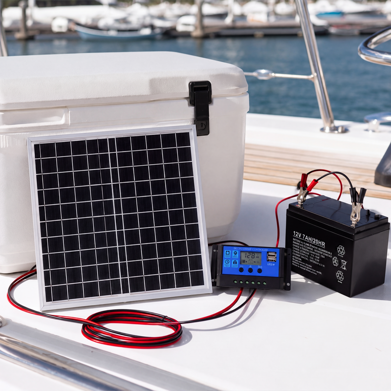 Kit de panneaux solaires étanches portables