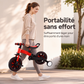 💥 50 % de réduction ! 🚲 Tricycle 3-en-1 pour enfants – poussette, tricycle et draisienne. Léger (2,8 kg) et pliable. Acier au carbone haute résistance, roues en EVA. Pour les enfants de 2 à 6 ans, poids max. 90 kg. Rouge/Bleu/Rose/Jaune 🛡️