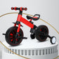 💥 50 % de réduction ! 🚲 Tricycle 3-en-1 pour enfants – poussette, tricycle et draisienne. Léger (2,8 kg) et pliable. Acier au carbone haute résistance, roues en EVA. Pour les enfants de 2 à 6 ans, poids max. 90 kg. Rouge/Bleu/Rose/Jaune 🛡️