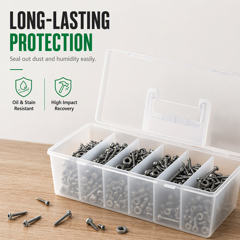 🔧 PROMO FLASH : 50% DE RÉDUCTION ! Organiseur de Quincaillerie Portable – Grilles Modulables & PP Haute Résistance – Type A/B for Atelier Pro ✨