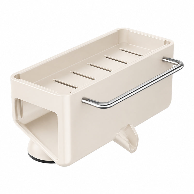 🚰 50% DE RÉDUCTION! 🧼 Organisateur évier inox – Ventouses, robuste & gain de place ✨
