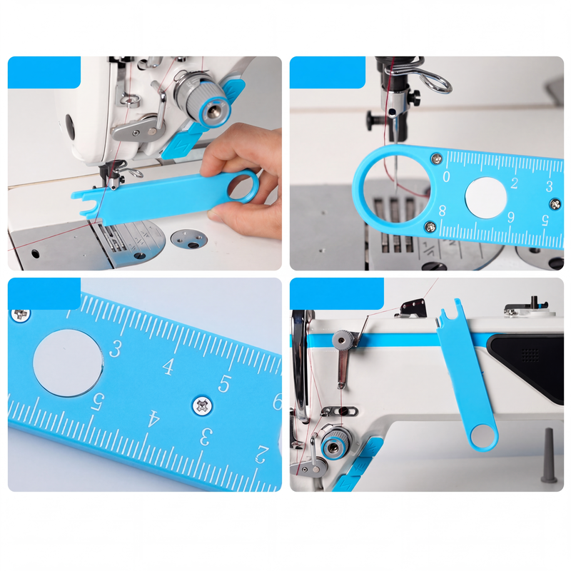 Outil enfile-aiguille 3-en-1 pour machine à coudre