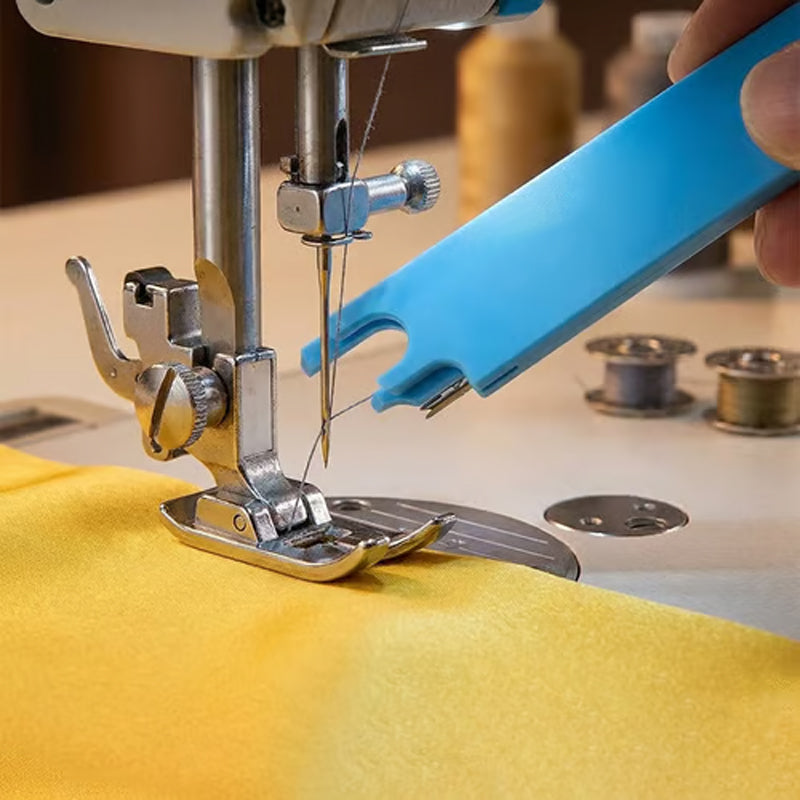 Outil enfile-aiguille 3-en-1 pour machine à coudre