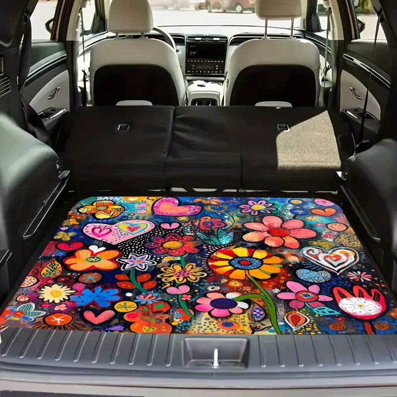 🚗 PROMO LIMITÉE 50% DE RÉDUCTION ! ✨ Tapis de coffre universel – Antidérapant, Résistant, Élégant ✨