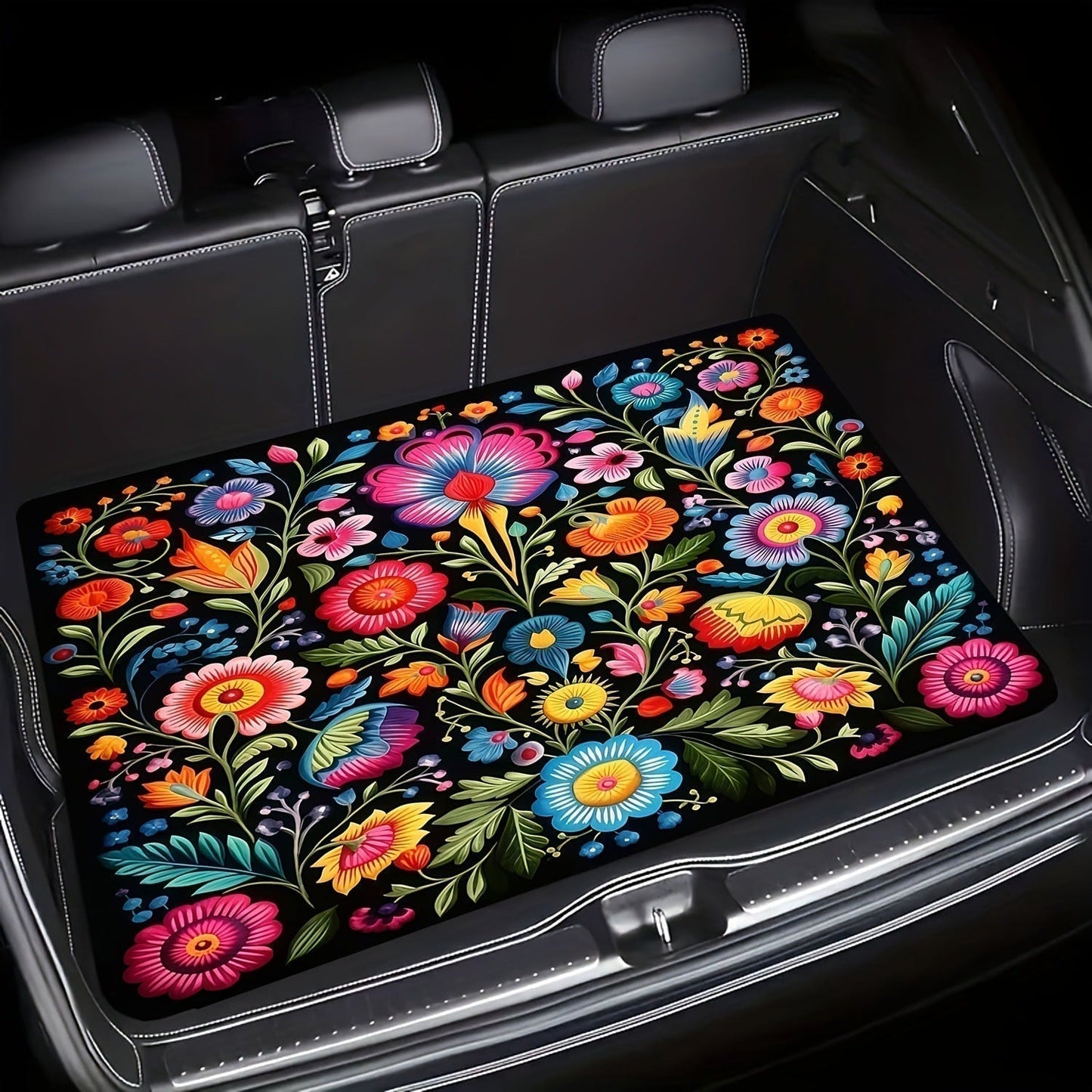 🚗 PROMO LIMITÉE 50% DE RÉDUCTION ! ✨ Tapis de coffre universel – Antidérapant, Résistant, Élégant ✨