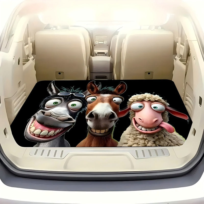 🚗 PROMO LIMITÉE 50% DE RÉDUCTION ! ✨ Tapis de coffre universel – Antidérapant, Résistant, Élégant ✨