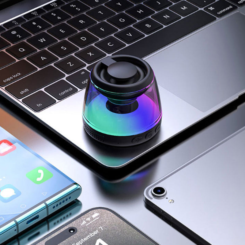 📢 PROMO FLASH : 50% DE RÉDUCTION ! Mini Enceinte Bluetooth Magnétique avec Lumière RGB – Son Stéréo Immersif & Bluetooth 5.3 for Ambiance Festive Partout 🌈✨