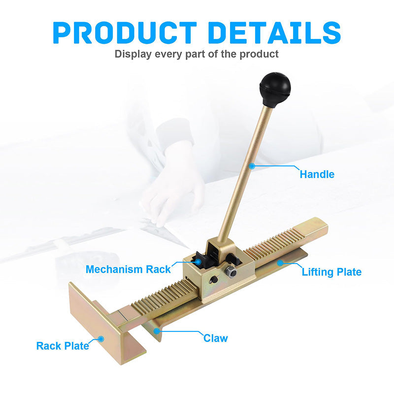 🔧 PROMO 50% DE RÉDUCTION ! ✨ Cric professionnel à cliquet pour lames de parquet – Précis, Ergonomique, Acier Robuste ✨