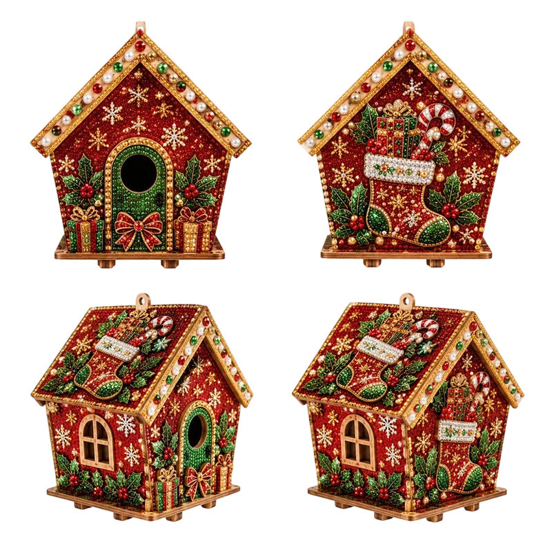 🎨 50% DE RÉDUCTION ! 🎄Kit de peinture de Noël « Pearl Art » en 3D à réaliser soi-même.✨