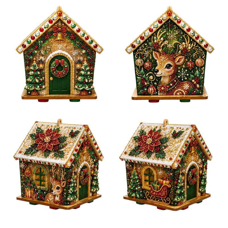 🎨 50% DE RÉDUCTION ! 🎄Kit de peinture de Noël « Pearl Art » en 3D à réaliser soi-même.✨