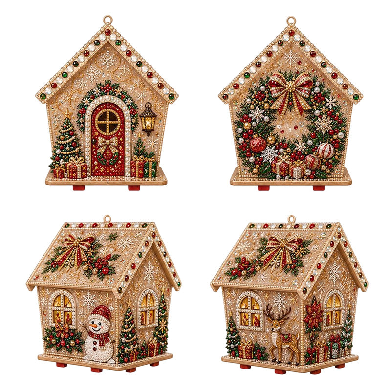 🎨 50% DE RÉDUCTION ! 🎄Kit de peinture de Noël « Pearl Art » en 3D à réaliser soi-même.✨
