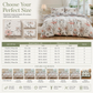 🛏️ 50 % DE RÉDUCTION ! 🌸 Linge de lit à motifs floraux – Doux, confortable et utilisable toute l'année ✨