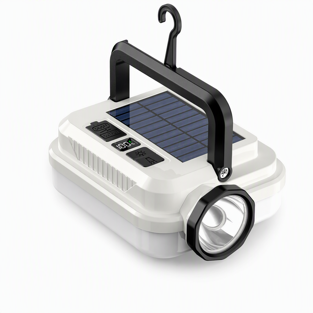 🏕️ PROMO LIMITÉE 50% DE RÉDUCTION ! ☀️ Lanterne de Camping – Rechargeable, Robuste, Polyvalente ✨