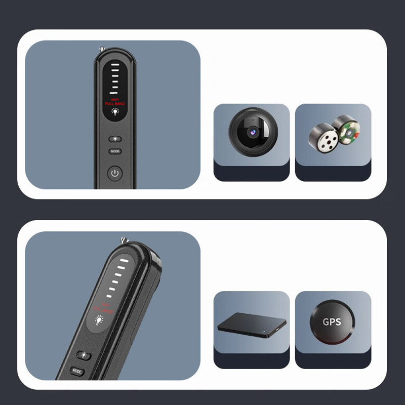 🕵️ PROMO FLASH : 50% DE RÉDUCTION ! Détecteur Anti-Espion Portable – Caméras Cachées & GPS, Bande 100 MHz – 2,7 GHz & Sensibilité 6 Niveaux for Vie Privée Sécurisée ✨