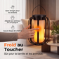 ☀️ Lanterne solaire à flamme vacillante – étanche et automatique – lumière chaude réaliste, parfaite pour les terrasses, les jardins ou les allées – aucun câble nécessaire 🌙