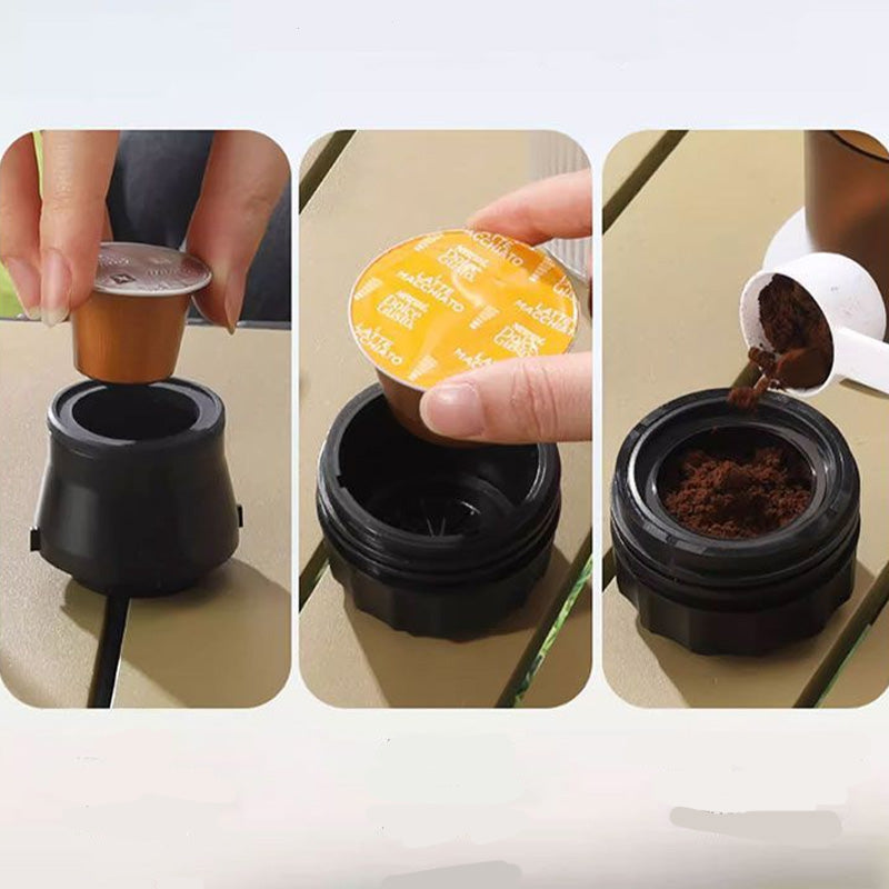 ☕ PROMO FLASH : 50% DE RÉDUCTION ! Machine à Expresso Portable Compacte – Charge Type-C, Écran Digital & Réservoir 90 ml for Café en Voyage ✨