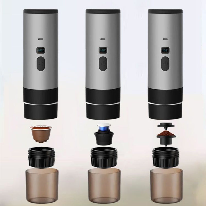 ☕ PROMO FLASH : 50% DE RÉDUCTION ! Machine à Expresso Portable Compacte – Charge Type-C, Écran Digital & Réservoir 90 ml for Café en Voyage ✨