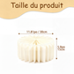 Supports cylindriques pliables pour fêtes