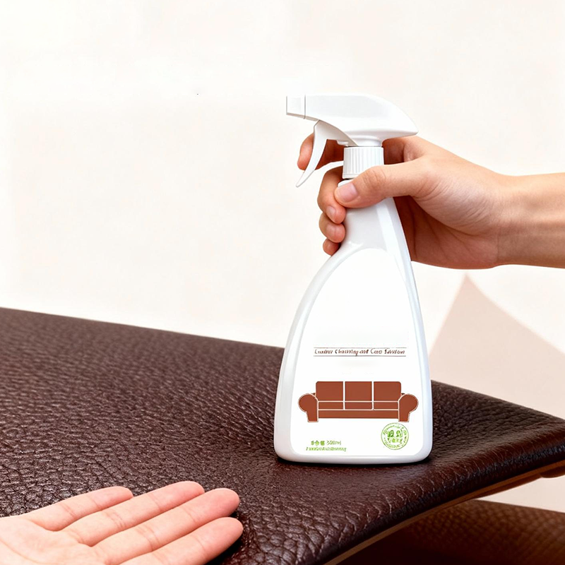 🧴 50% DE RÉDUCTION! 🚗 Spray nettoyant pour cuir – Sans rinçage, idéal pour canapés & sièges ✨