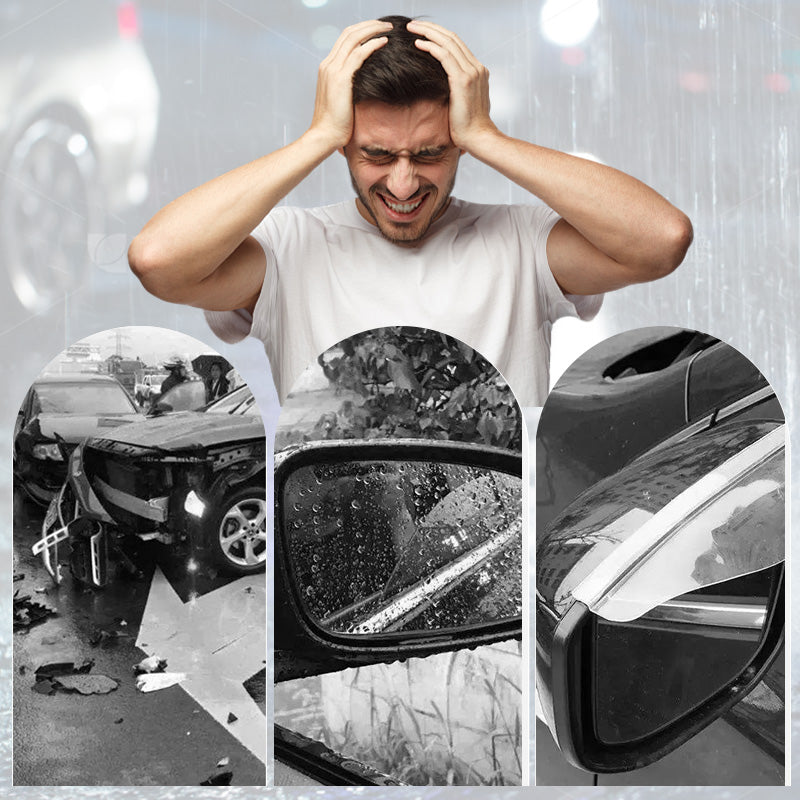 📢📢50 % DE RÉDUCTION !! ⏰Protections de Pluie pour Rétroviseurs – Matériau Flexible & Installation Facile.