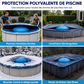 📢📢50% DE RÉDUCTION !! ⏰ Coussin d'Air d'Hivernage pour Piscine – Anti-Gel, Avec Cordes 🛟