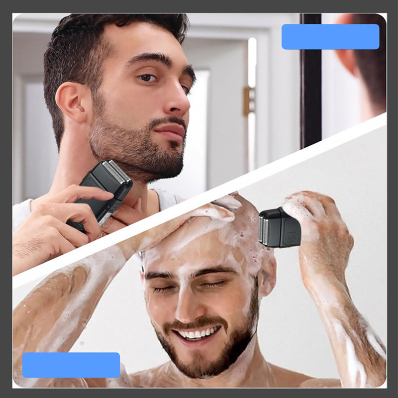 🪒 PROMO FLASH : 50% DE RÉDUCTION ! Rasoir à Grille Lavable de Précision – Double Grille & Têtes Flottantes – Vitesses Réglables & Écran LED for Rasage Confortable ✨