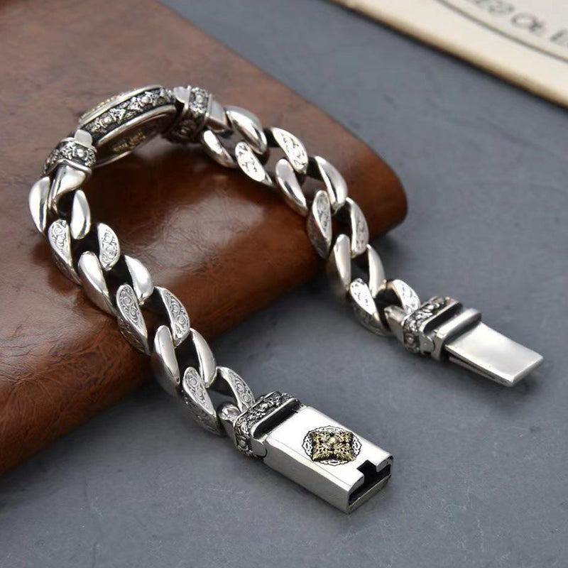 🔥 PROMO FLASH : 50% DE RÉDUCTION ! Bracelet Vajra Rotatif Vintage – Détail Rotatif Lisse & Style Audacieux for Un Look Affirmé au Quotidien 👑✨
