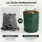 Sacs à déchets de jardinage réutilisables et résistants