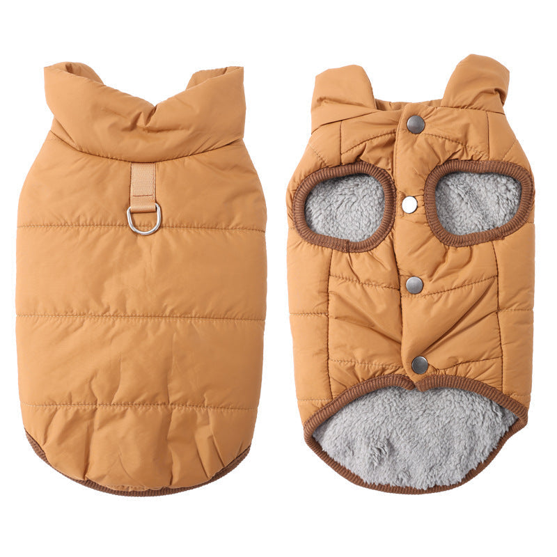 🐕 50% DE RÉDUCTION! 🧥 Manteau à capuche – Harnais intégré, chaud & coupe‑vent ✨