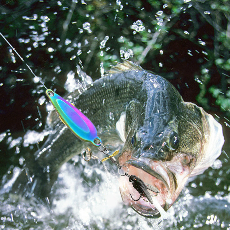 🎣 PROMO FLASH : 50% DE RÉDUCTION ! Leurre de Pêche à Hélice Métallique – Lancer Ultra-Long & Appât Souple Attractant for Attirer les Poissons Prédateurs ✨🐟