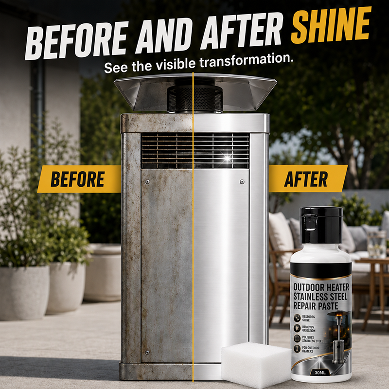 🔧 PROMO FLASH : 50% DE RÉDUCTION ! Pâte Réparatrice pour Acier Inoxydable – Élimine l'Oxydation & Restaure la Brillance for Chauffages Extérieurs Comme Neufs ✨🛠️