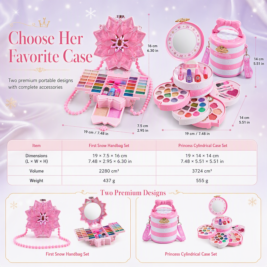 👑 PROMO FLASH : 50% DE RÉDUCTION ! Coffret de Maquillage Lavable Princesse – Formule Douce & Valisette Portable for Des Heures de Jeu Créatif 🎁✨