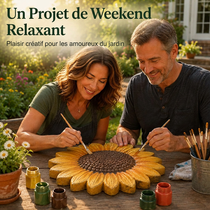 Moule réutilisable en silicone pour pas japonais, pour la création DIY d'allées de jardin