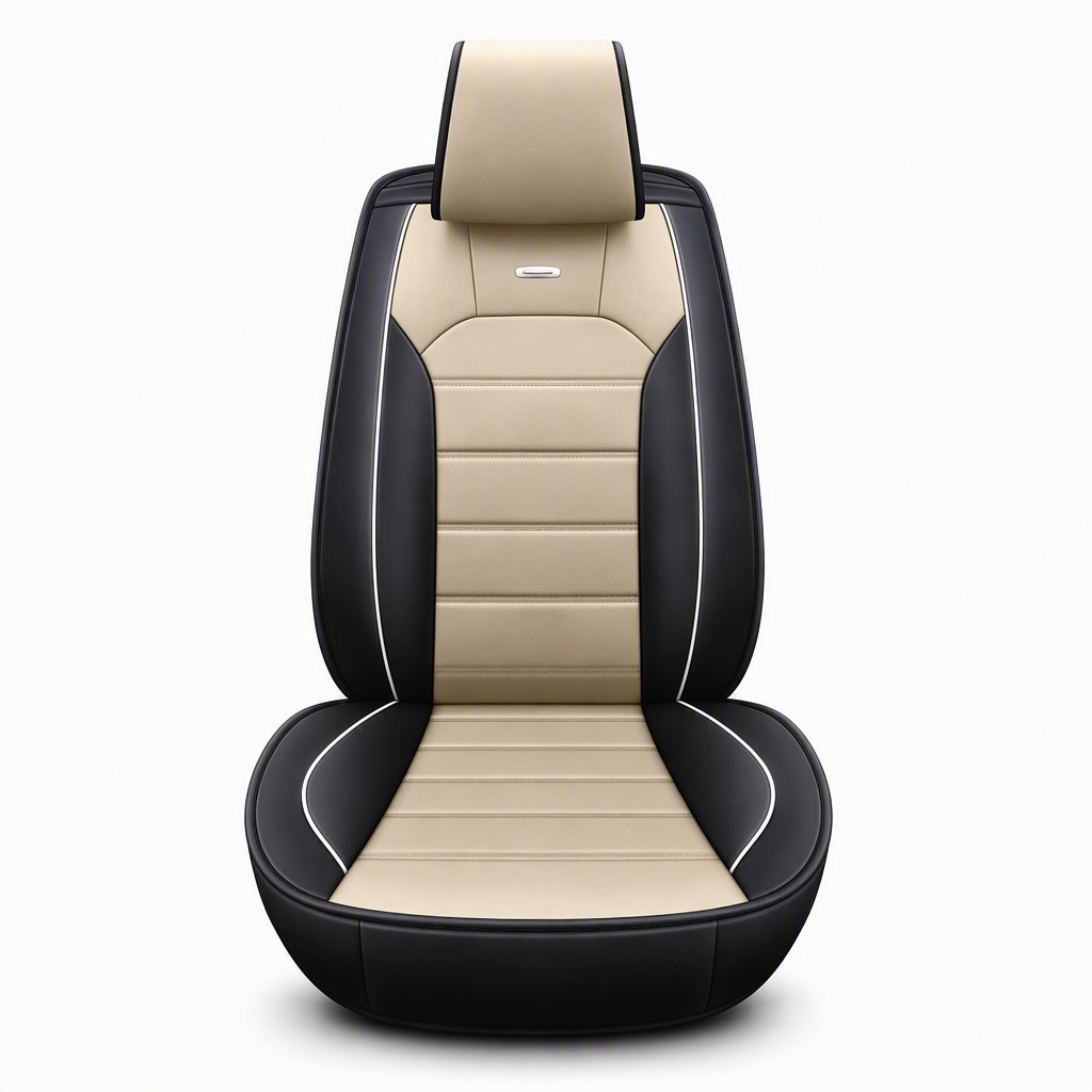 🚗 -50% DE RÉDUCTION MAINTENANT ! 🪑 Housses de siège auto en cuir intégrales – Protection toutes saisons, enveloppement 5D & coutures de sécurité séparées – Taille universelle 🛡️