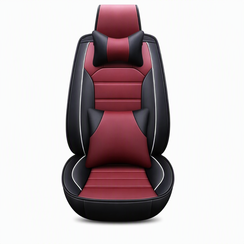 🚗 -50% DE RÉDUCTION MAINTENANT ! 🪑 Housses de siège auto en cuir intégrales – Protection toutes saisons, enveloppement 5D & coutures de sécurité séparées – Taille universelle 🛡️