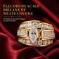 ⏳Offre spéciale à durée limitée⏰Bague de fiançailles plaquée avec oxyde de zirconium, bijou fantaisie taille marquise
