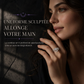 ✨Bague vintage gothique en pierre de lune croissant – finition platine, sertissage à griffes en forme de V, pavé brillant et confort ergonomique – élégance mystique pour tous les jours 💍