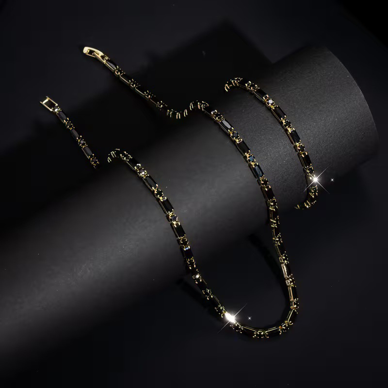 Ensemble de bijoux brillants pour hommes