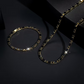 Ensemble de bijoux brillants pour hommes