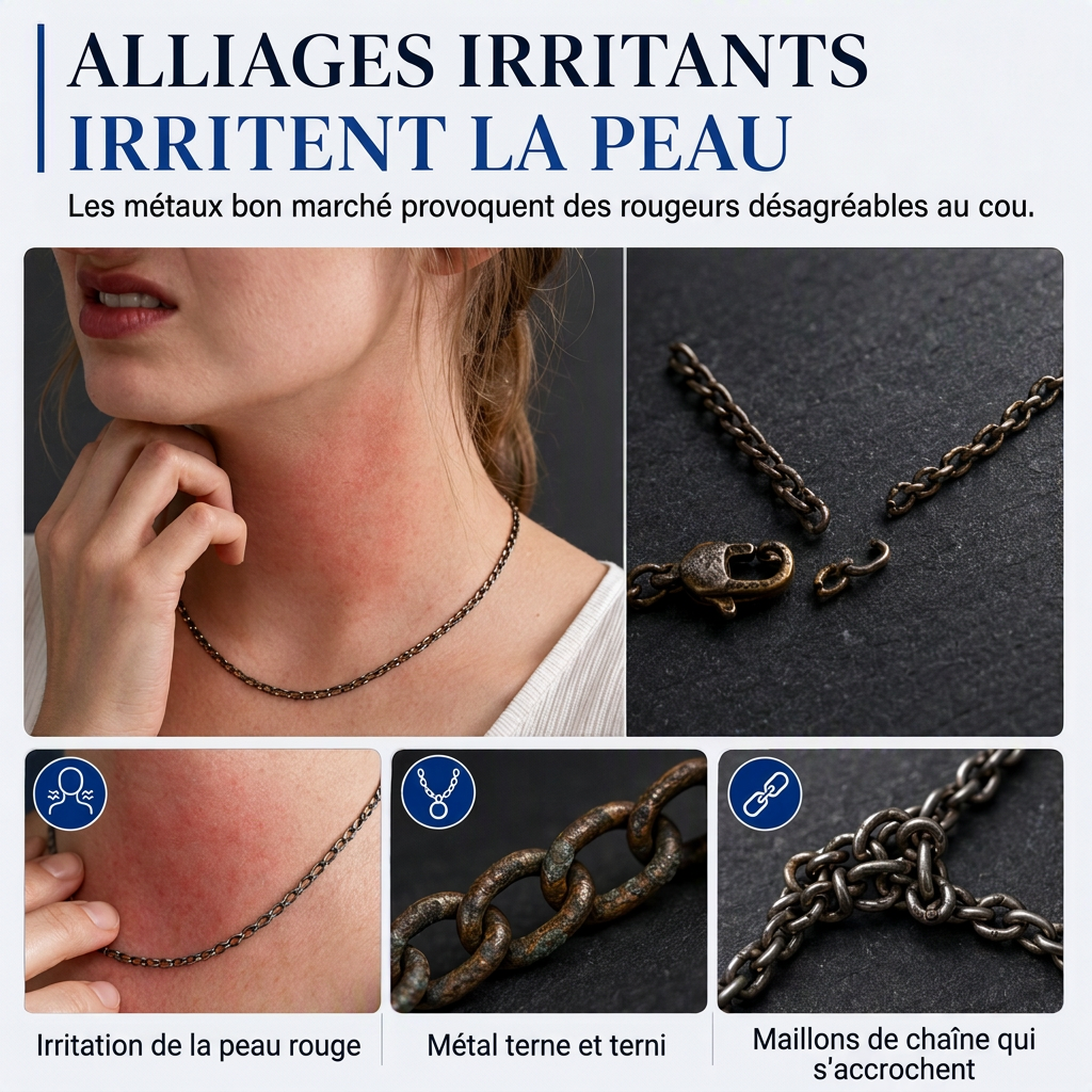 Collier pendentif avec pierre de naissance et nœud celtique pour femme